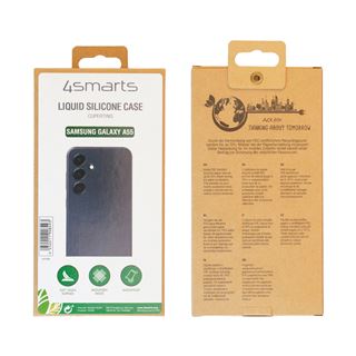 4smarts Silicone Case Cupertino f. Samsung Galaxy A55 schwarz