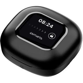 4smarts Open-Ear Bluetooth Kopfhrer SkyBuds AI Screen,schwarz