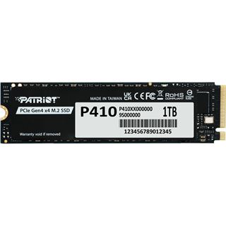 1TB Patriot SSD M.2 P410 PCIe 4.0 5000/4500