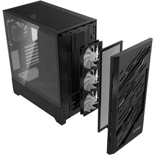 ADATA XPG Starker Air BTF Midi Tower ohne Netzteil schwarz