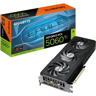 16GB Gigabyte GeForce RTX 5060 Ti Eagle MAX OC 16G Aktiv PCIe 5.0 x8