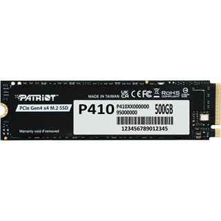 500GB Patriot P410 M.2 SSD PCIe 4.0 5000/2300 PS1873