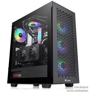 Thermaltake V350 TG ARGB Air Midi Tower ohne Netzteil schwarz