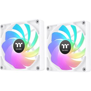 140x140x25mm Thermaltake CT140 Reverse ARGB Sync PC Cooling Fan White