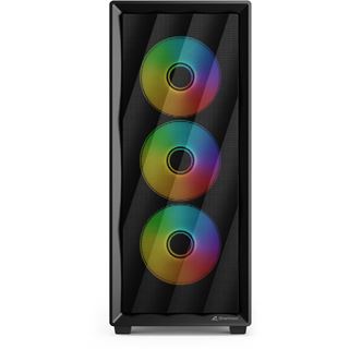 Sharkoon VK4 ARGB ATX Glasfenster schwarz