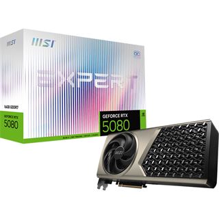16GB MSI GeForce RTX 5080 EXPERT OC GDDR7 retail