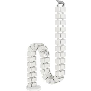 (&euro;27,62*/1m) Fellowes GmbH 1.30m Kabelschlange 129mm Wei&szlig;