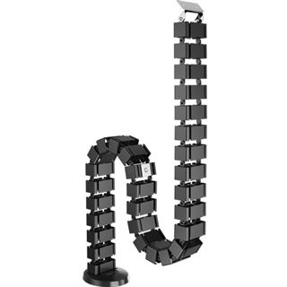 (&euro;27,62*/1m) Fellowes GmbH 1.30m Kabelschlange 129mm Schwarz