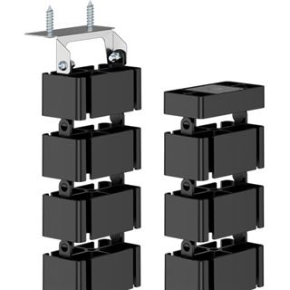 (&euro;27,62*/1m) Fellowes GmbH 1.30m Kabelschlange 129mm Schwarz