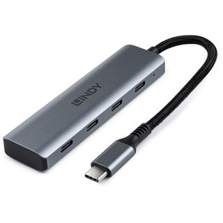 Lindy 4 Port USB 3.2 Gen 2 Typ C Hub