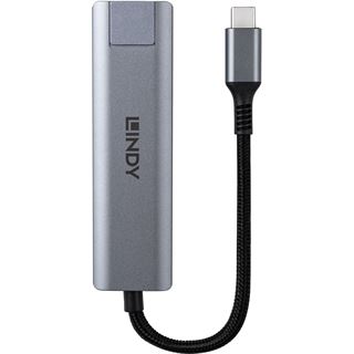 Lindy USB 3.2 Gen 2 Typ C Hub & Gigabit Ethernet