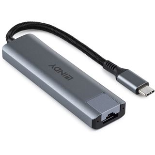 Lindy USB 3.2 Gen 2 Typ C Hub & Gigabit Ethernet
