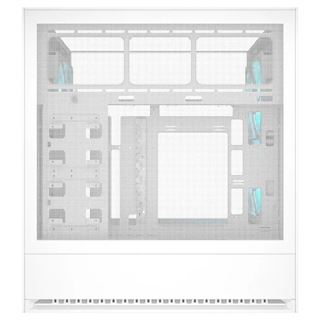 Cougar OmnyX, ARGB, Wei&szlig;