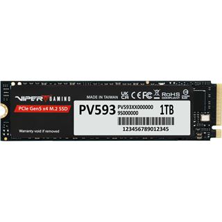 1TB Patriot Viper PV593 M.2 SSD PCIe 5.0 14000/13000