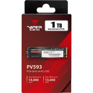 1TB Patriot Viper PV593 M.2 SSD PCIe 5.0 14000/13000