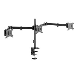LogiLink Monitorhalterung 3-fach 13�27 Stahl BP0173