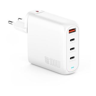 4SMARTS LADEGER. FLEX PRO 100W WEISS 3USB-C+1USB-A TRAVEL