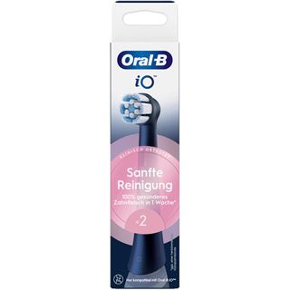 Oral-B iO Sanfte Reinigung Doppelpack Schwarz