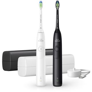 Philips Sonicare 5300 mit Etui Doppelpack Schwarz/Weiß