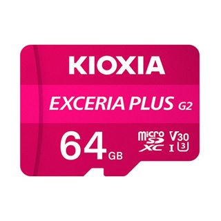 64GB KIOXIA Exceria Plus G2 R100/W65 microSD