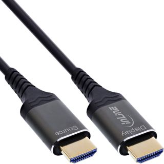 (&euro;2,39*/1m) 10.00m InLine HDMI AOC Kabel Ultra High Speed HDMI