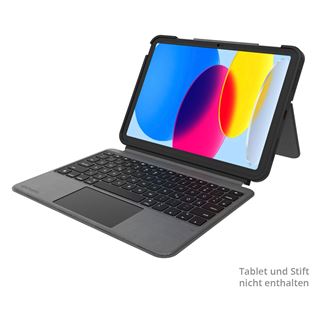 4SMARTS CASE TASTATUR 2IN1 SOLIDGRAPHIT APPLE IPAD 11/IPAD 10.9