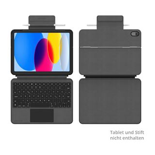 4SMARTS CASE TASTATUR 2IN1 SOLIDGRAPHIT APPLE IPAD 11/IPAD 10.9