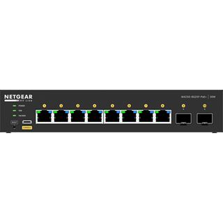 Netgear M4250-8G2XF-POE+ 220W FULLY MANAGED SWITCH 8-PORT AV LINE