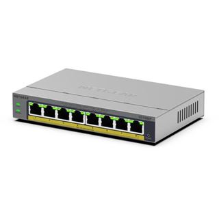 Netgear 8-PORT POE+ 1G PLUS SWITCH POE BUDGET 62 W FANLESS