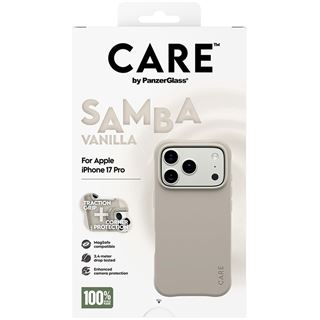 PanzerGlass CARE BY FASHIONABLE CASE SAMBA VANILLA W. MAGSAFE IPHONE