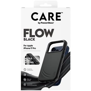PanzerGlass CARE BY FEATURE FLOW CASE BLACK W. MAGSAFE IPHONE 17 PRO