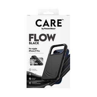 PanzerGlass CARE BY FEATURE FLOW CASE BLACK W. MAGSAFE IPHONE 17 PRO