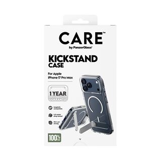 PanzerGlass CARE BY FEATURE CASE TRANSPARENT W. KICKSTAND IPHONE 17