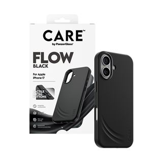 PanzerGlass CARE BY FEATURE FLOW CASE BLACK W. MAGSAFE IPHONE 17