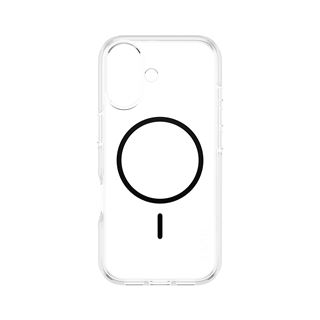 PanzerGlass CARE BY FLAGSHIP CASE TRANSPARENT W. BLACK MAGSAFE IPHONE