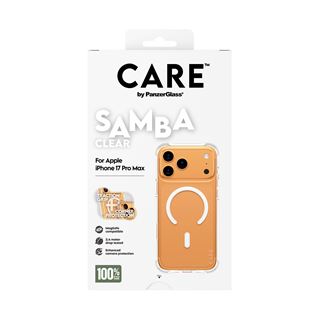 PanzerGlass CARE BY FASHIONABLE CASE SAMBA W. WHITE MAGSAFE IPHONE 17