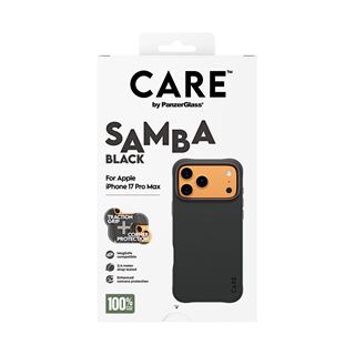 PanzerGlass CARE BY FASHIONABLE CASE SAMBA BLACK W. MAGSAFE IPHONE 17