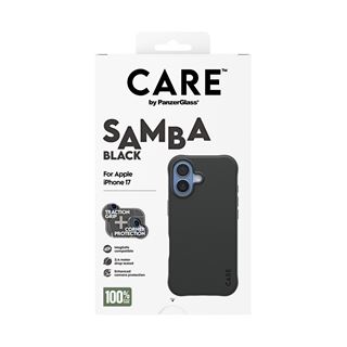 PanzerGlass CARE BY FASHIONABLE CASE SAMBA BLACK W. MAGSAFE IPHONE 17