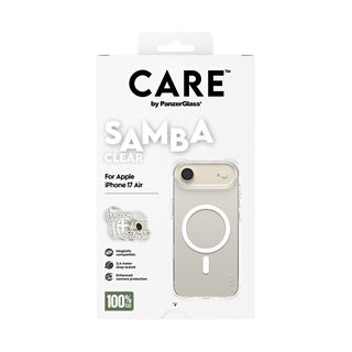 PanzerGlass CARE BY FASHIONABLE CASE SAMBA W. WHITE MAGSAFE IPHONE 17