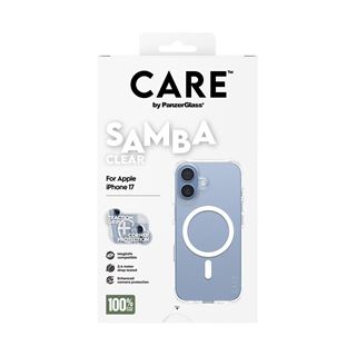 PanzerGlass CARE BY FASHIONABLE CASE SAMBA TRANSPARENT W. WHITE