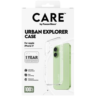 PanzerGlass CARE BY FLAGSHIP CASE TRANSPARENT EXPLORER W. CLEAR FRAME