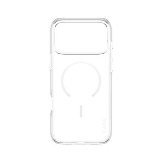 PanzerGlass CARE BY FLAGSHIP CASE TRANSPARENT W. WHITE MAGSAFE IPHONE