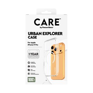 PanzerGlass CARE BY FLAGSHIP CASE TRANSPARENT EXPLORER W. WHITE