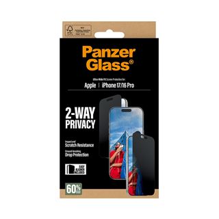 PanzerGlass 2-WAY PRIVACY SCREEN PROTECTOR IPHONE 16 PRO ULTRA-WIDE