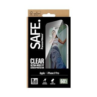 PanzerGlass SAFE. BY SCREEN PROTECTOR IPHONE 17 PRO ULTRA-WIDE FIT W.