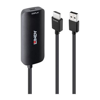 Lindy Konverter HDMI auf USB Typ C mit USB STromversorgung