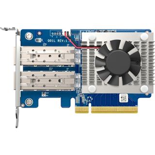 QNAP DUAL-PORT SFP+ 10GBE EXP. CARD LOW-PROFILE FORM FACTOR PCIE G3