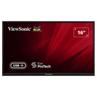 15,6" (39,62cm) ViewSonic VA1650 schwarz 1920x1080 1xHDMI 1.4 /