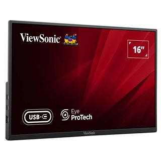 15,6" (39,62cm) ViewSonic VA1650 schwarz 1920x1080 1xHDMI 1.4 /
