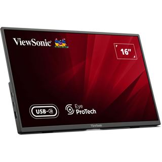 15,6" (39,62cm) ViewSonic VA1650 schwarz 1920x1080 1xHDMI 1.4 /